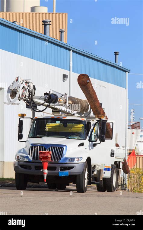 utility pole truck